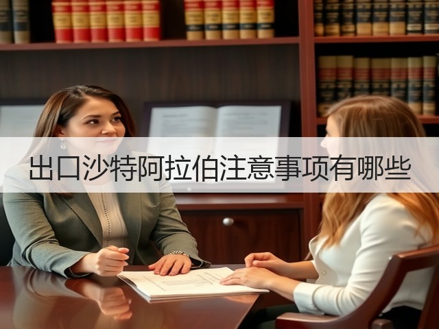出口沙特阿拉伯注意事项有哪些(图3) 出口沙特阿拉伯注意事项有哪些(图3)