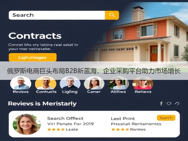 俄罗斯电商巨头布局B2B新蓝海,企业采购平台助力市场增长(图3) 俄罗斯电商巨头布局B2B新蓝海,企业采购平台助力市场增长(图3)