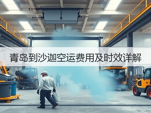 青岛到沙迦空运费用及时效详解(图1)