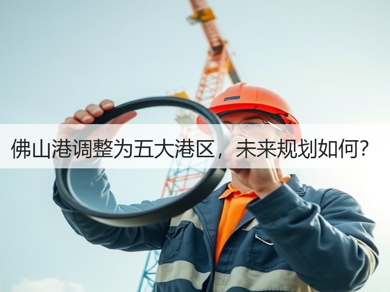 佛山港调整为五大港区，未来规划如何？