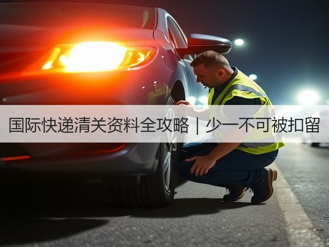 国际快递清关资料全攻略｜少一不可被扣留(图2)