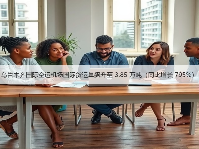 乌鲁木齐国际空运机场国际货运量飙升至 3.85 万吨（同比增长 795%）(图1)
