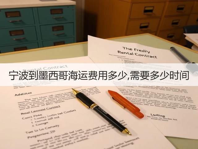 宁波到墨西哥海运费用多少,需要多少时间(图3)
