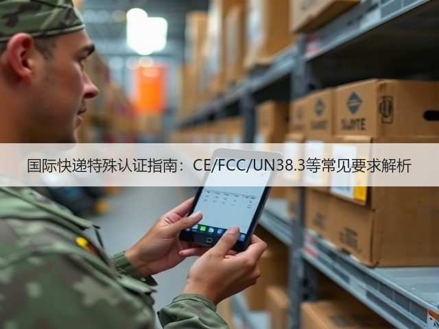 国际快递特殊认证指南:CE/FCC/UN38.3等常见要求解析(图3) 国际快递特殊认证指南:CE/FCC/UN38.3等常见要求解析(图3)
