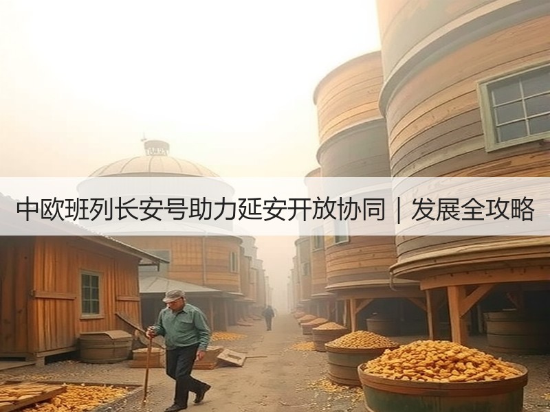 中欧班列长安号助力延安开放协同｜发展全攻略
