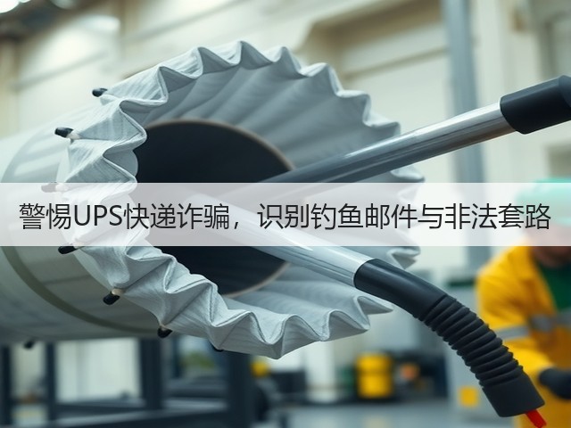 警惕UPS快递诈骗，识别钓鱼邮件与非法套路(图1)