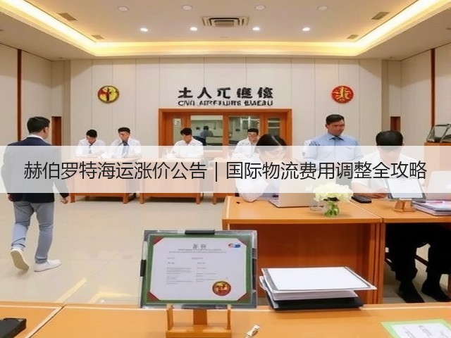 赫伯罗特海运涨价公告｜国际物流费用调整全攻略(图1)