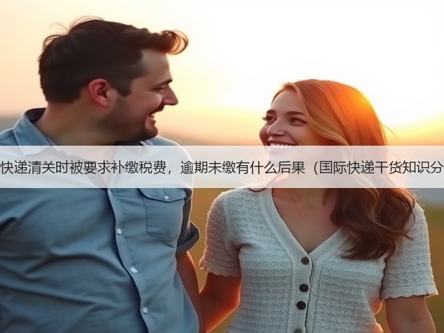 国际快递清关时被要求补缴税费，逾期未缴有什么后果（国际快递干货知识分享）(图3)