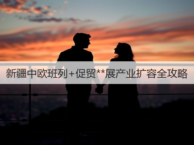 新疆中欧班列+促贸**展产业扩容全攻略(图2)