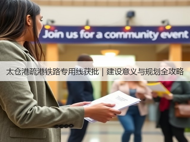 太仓港疏港铁路专用线获批|建设意义与规划全攻略(图2) 太仓港疏港铁路专用线获批|建设意义与规划全攻略(图2)
