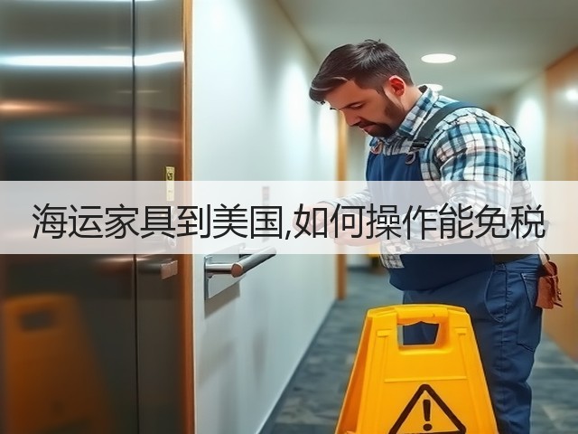 海运家具到美国,如何操作能免税(图1)