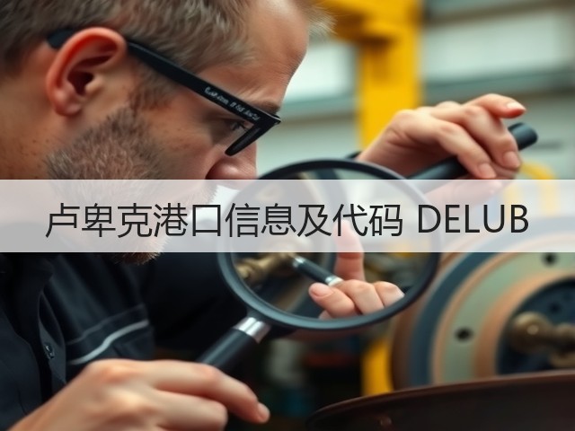 卢卑克港口信息及代码 DELUB(图2)