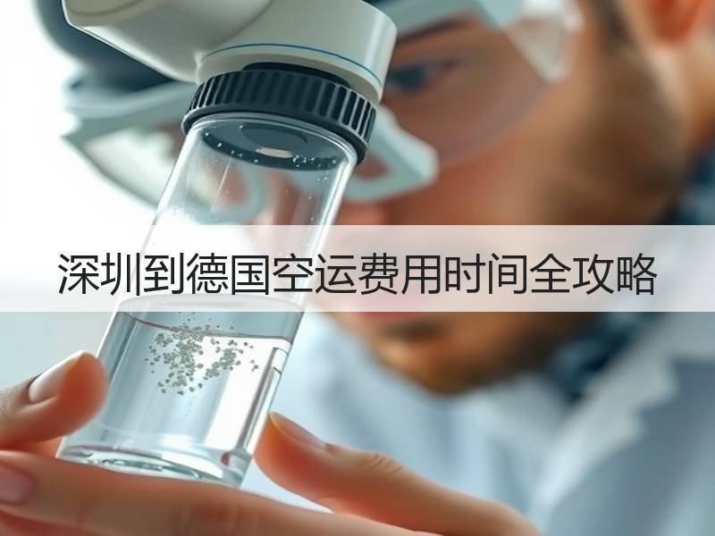 深圳到德国空运费用时间全攻略