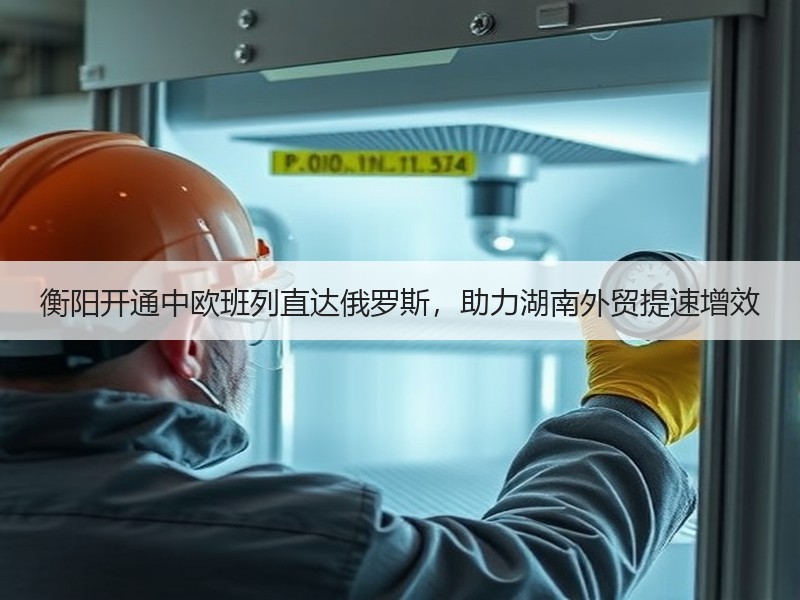 衡阳开通中欧班列直达俄罗斯，助力湖南外贸提速增效