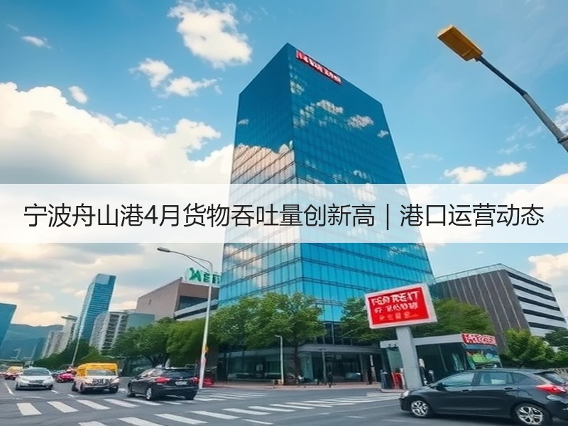 宁波舟山港4月货物吞吐量创新高｜港口运营动态