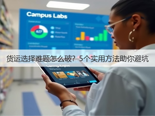 货运选择难题怎么破？5个实用方法助你避坑(图3)