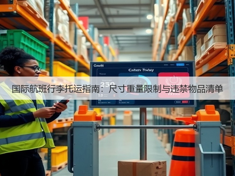 国际航班行李托运指南：尺寸重量限制与违禁物品清单