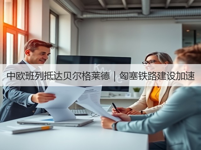 中欧班列抵达贝尔格莱德｜匈塞铁路建设加速(图2)