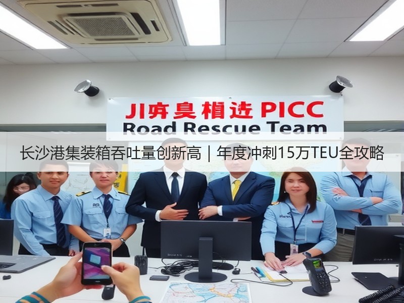 长沙港集装箱吞吐量创新高｜年度冲刺15万TEU全攻略