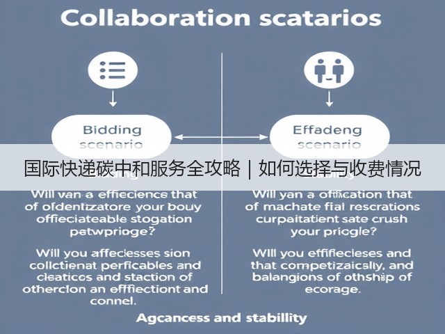 国际快递碳中和服务全攻略｜如何选择与收费情况(图3)