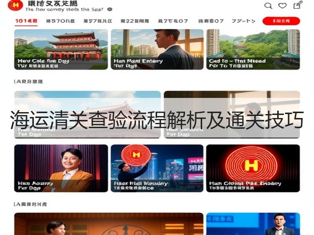 海运清关查验流程解析及通关技巧(图2) 海运清关查验流程解析及通关技巧(图2)
