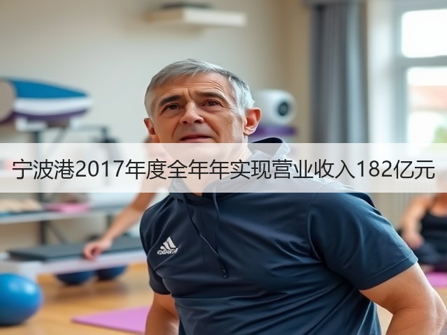 宁波港2017年度全年年实现营业收入182亿元(图1)