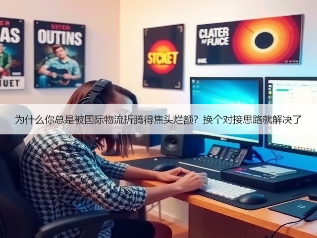 为什么你总是被国际物流折腾得焦头烂额？换个对接思路就解决了(图1)