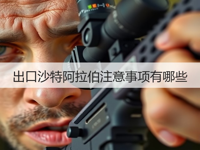 出口沙特阿拉伯注意事项有哪些(图1)