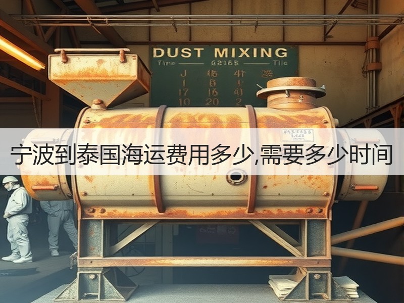 宁波到泰国海运费用多少,需要多少时间