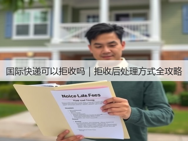 国际快递可以拒收吗｜拒收后处理方式全攻略(图3)