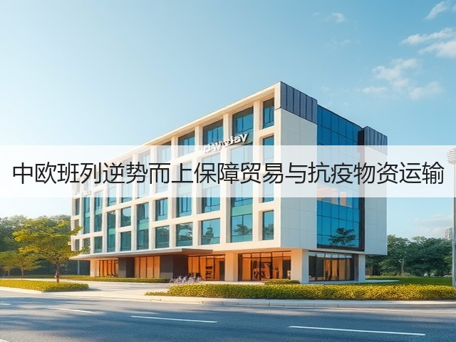 中欧班列逆势而上保障贸易与抗疫物资运输(图3) 中欧班列逆势而上保障贸易与抗疫物资运输(图3)