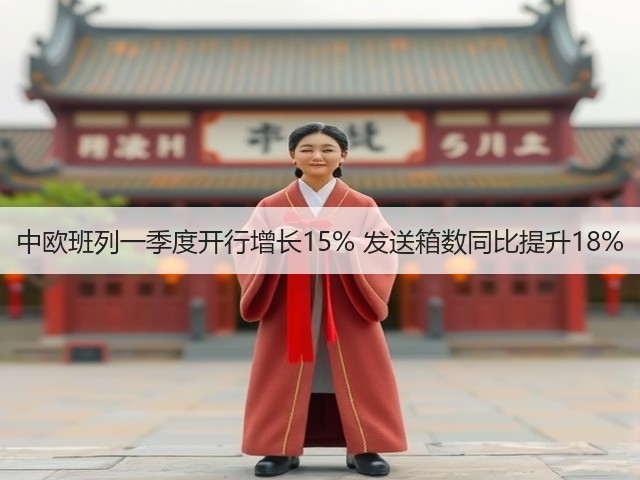 中欧班列一季度开行增长15% 发送箱数同比提升18%(图2)