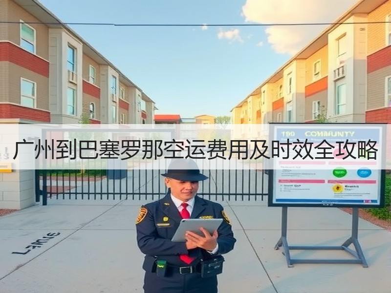 广州到巴塞罗那空运费用及时效全攻略