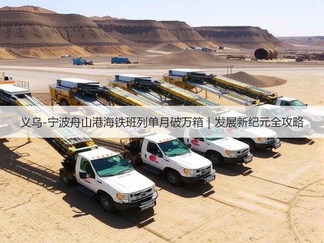 义乌-宁波舟山港海铁班列单月破万箱｜发展新纪元全攻略(图1)