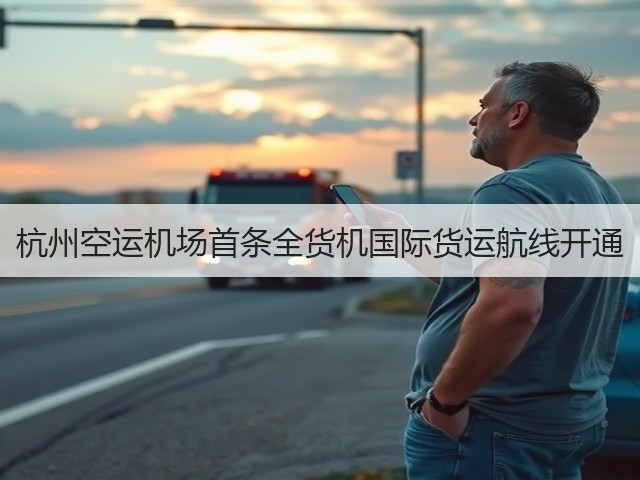 杭州空运机场首条全货机国际货运航线开通(图3) 杭州空运机场首条全货机国际货运航线开通(图3)