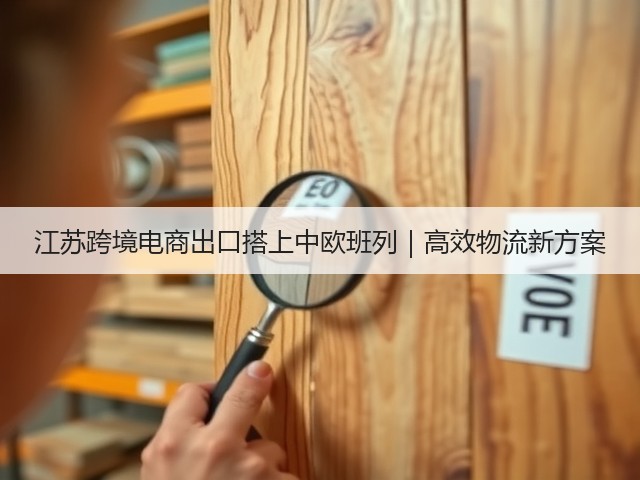 江苏跨境电商出口搭上中欧班列｜高效物流新方案(图3)