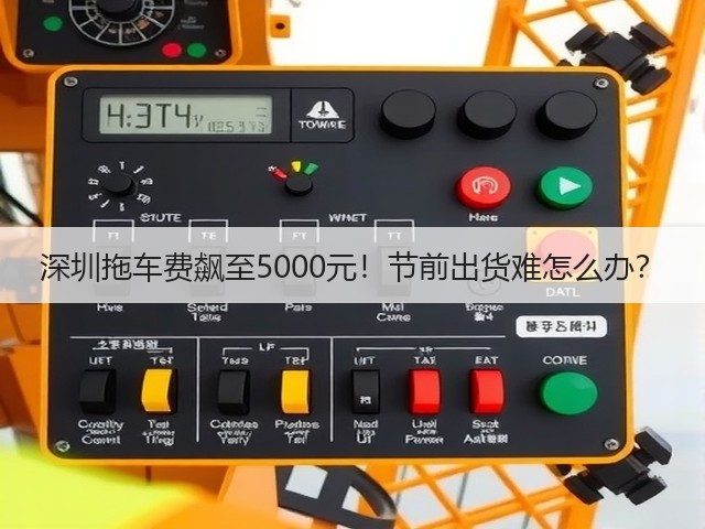 深圳拖车费飙至5000元！节前出货难怎么办？(图3)
