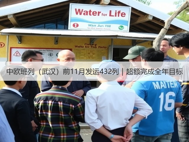 中欧班列（武汉）前11月发运432列｜超额完成全年目标(图1)