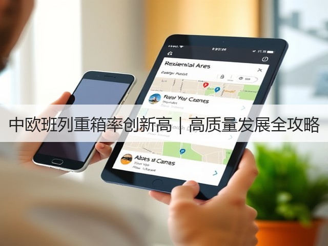 中欧班列重箱率创新高｜高质量发展全攻略(图1)