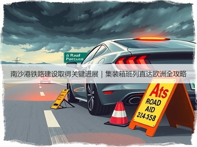 南沙港铁路建设取得关键进展｜集装箱班列直达欧洲全攻略(图2)