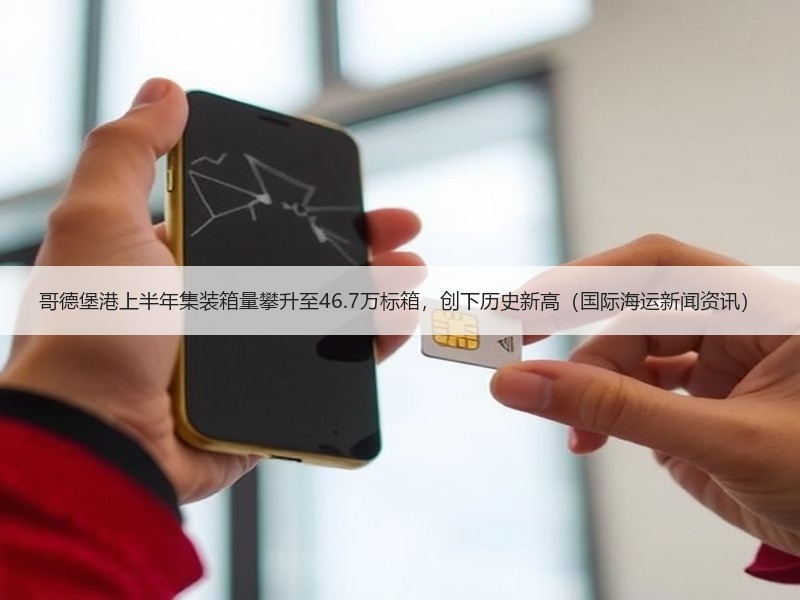哥德堡港上半年集装箱量攀升至46.7万标箱，创下历史新高（国际海运新闻资讯）