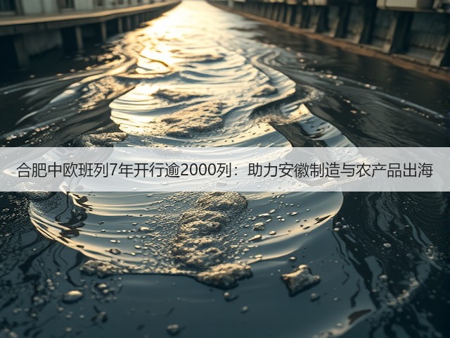 合肥中欧班列7年开行逾2000列:助力安徽制造与农产品出海(图3) 合肥中欧班列7年开行逾2000列:助力安徽制造与农产品出海(图3)