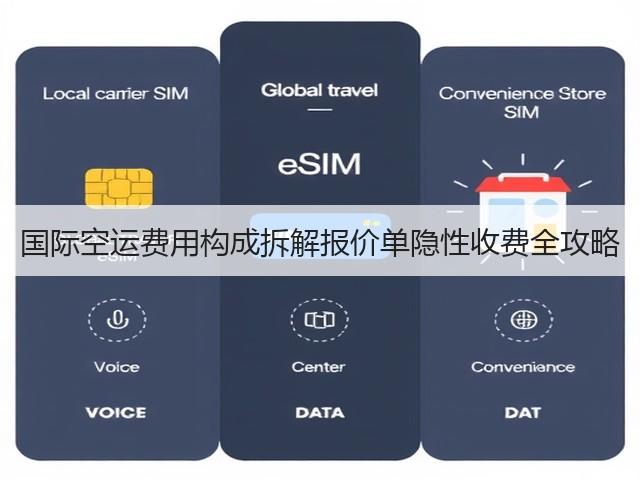 国际空运费用构成拆解报价单隐性收费全攻略(图3)