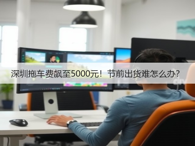 深圳拖车费飙至5000元！节前出货难怎么办？(图1)