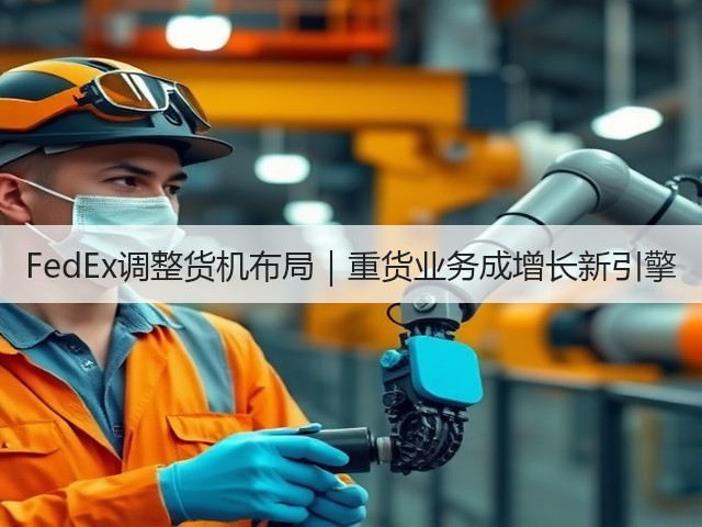 FedEx调整货机布局｜重货业务成增长新引擎(图1)