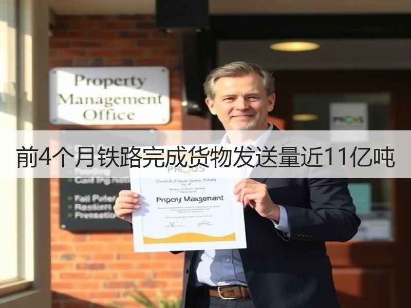 前4个月铁路完成货物发送量近11亿吨 前4个月铁路完成货物发送量近11亿吨