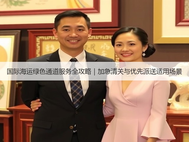 国际海运绿色通道服务全攻略|加急清关与优先派送适用场景(图1) 国际海运绿色通道服务全攻略|加急清关与优先派送适用场景(图1)