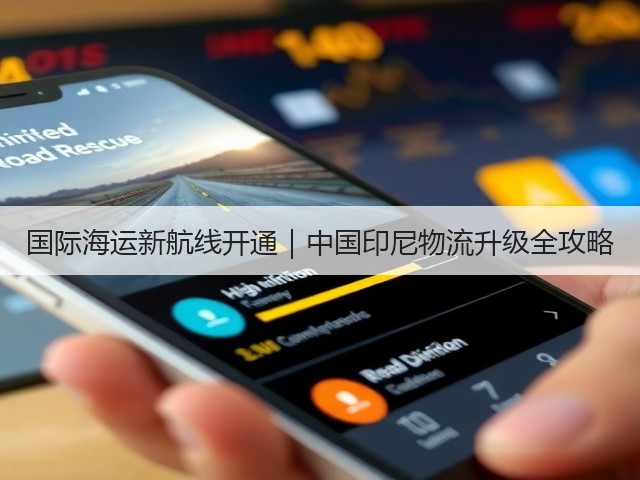国际海运新航线开通｜中国印尼物流升级全攻略(图2)