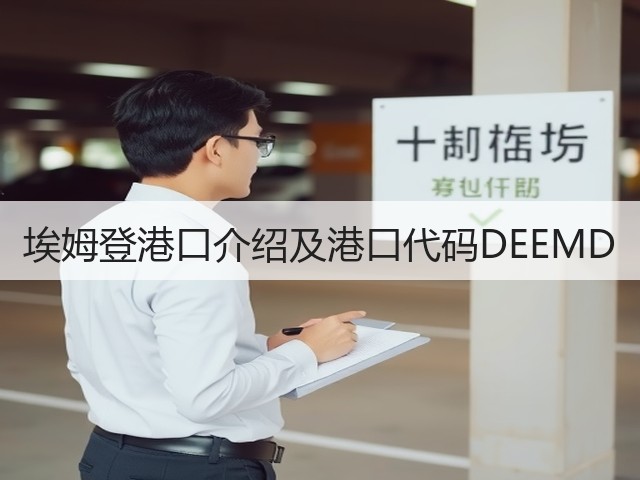 埃姆登港口介绍及港口代码DEEMD(图3) 埃姆登港口介绍及港口代码DEEMD(图3)