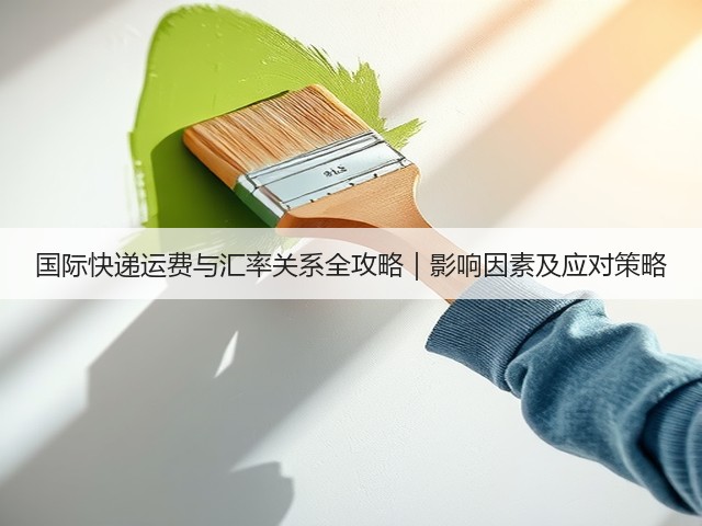 国际快递运费与汇率关系全攻略｜影响因素及应对策略(图1)